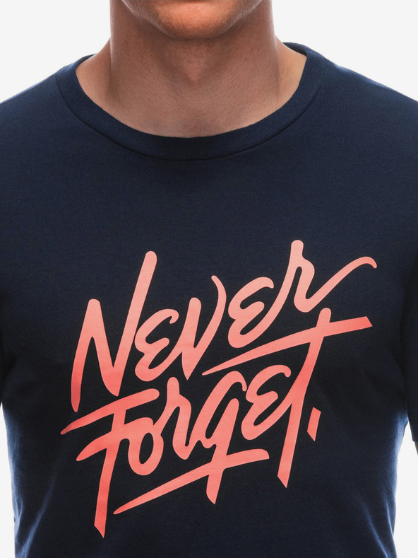 Edoti Tmavomodré pánske tričko Edoti