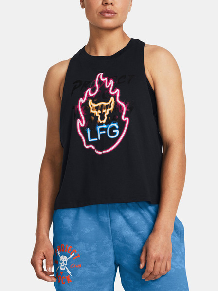 Under Armour Dámske tielko Under Armour Pjt Rck W Neon Flame Tank