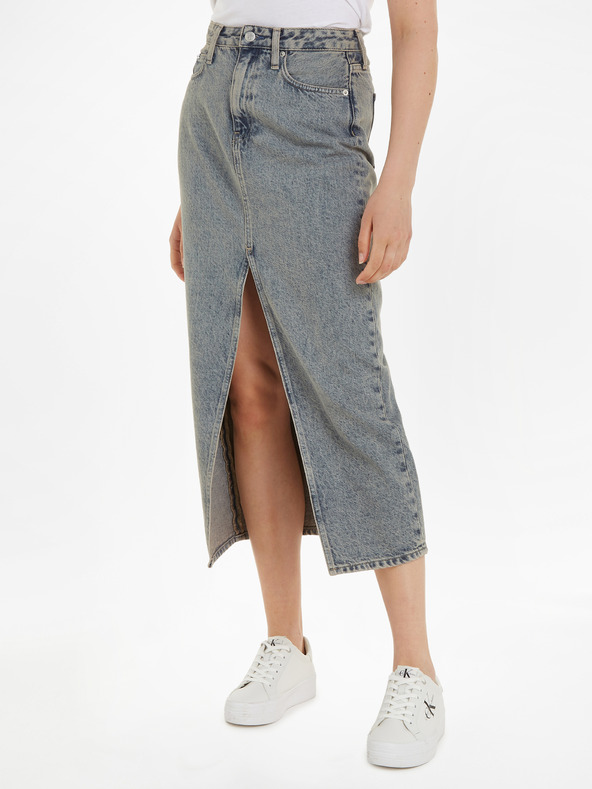 Calvin Klein Jeans Front Split Sukňa