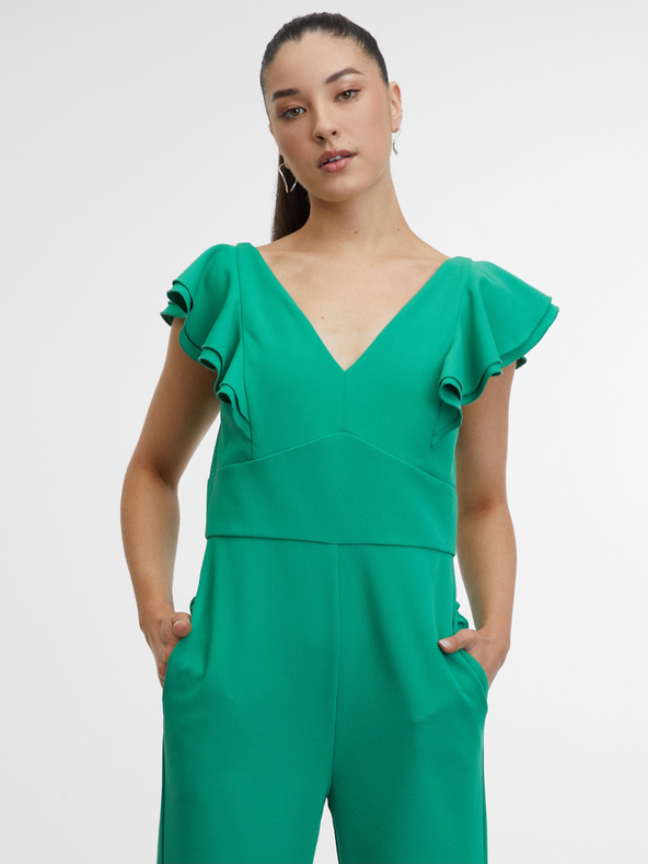 Orsay Zelený dámsky overal ORSAY