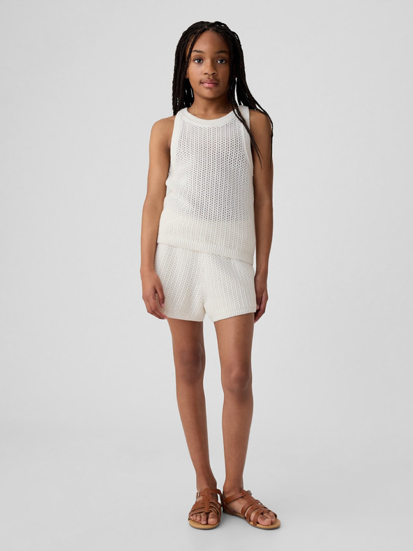 GAP Detský háčkovaný top GAP