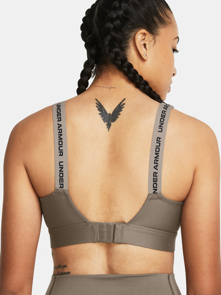 Under Armour Hnedá dámska podprsenka Under Armour UA Infinity High 2.0
