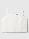 GAP Ľanový crop top GAP