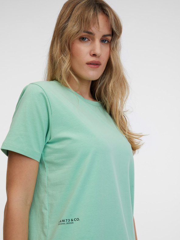 Sam 73 Svetlozelené dámske šaty SAM 73 Gazelle