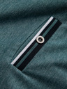 Ombre Clothing Tmavozelená pánska košeľa na gombíky Ombre Oblečenie
