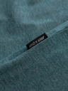 Ombre Clothing Tmavozelená pánska košeľa na gombíky Ombre Oblečenie