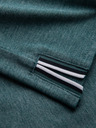 Ombre Clothing Tmavozelená pánska košeľa na gombíky Ombre Oblečenie