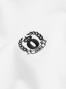Ombre Clothing Biele pánske polo tričko Ombre Clothing