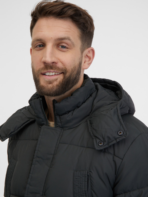 ONLY & SONS Tmavošedý pánsky kabát ONLY & SONS Arwin