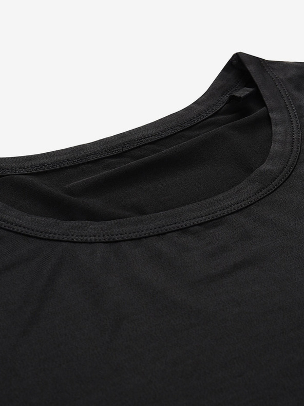 ALPINE PRO Čierne dámske športové tričko ALPINE PRO Basika