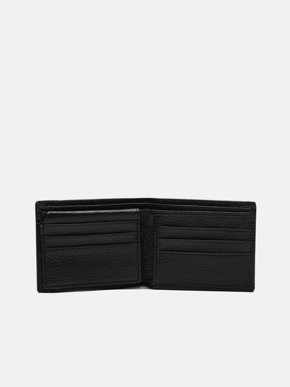 Edoti Čierna pánska kožená peňaženka Edoti