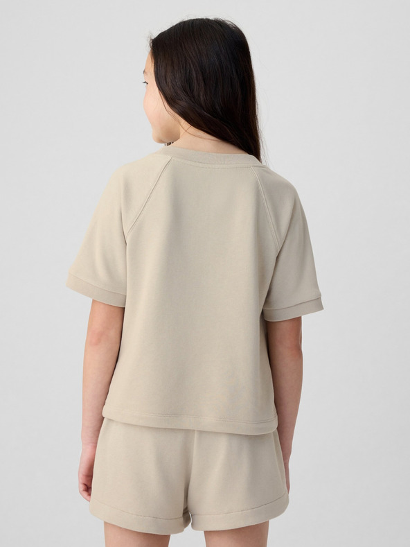 GAP Detská mikina s krátkym rukávom GAP