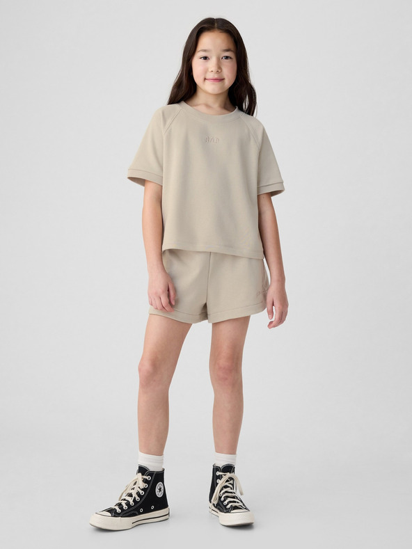 GAP Detská mikina s krátkym rukávom GAP