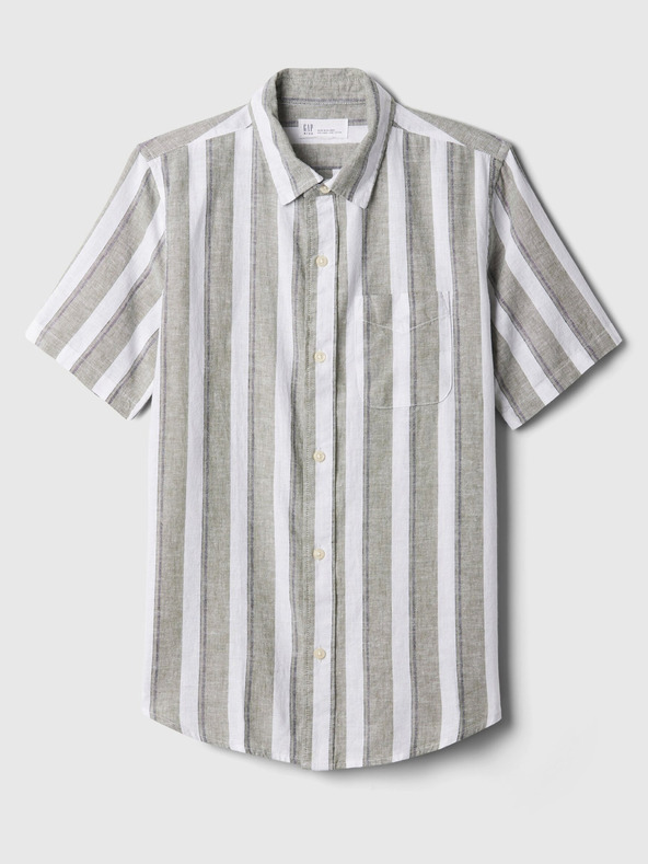 GAP Detská ľanová košeľa GAP