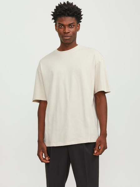 Jack & Jones Jack & Jones Bradley pánske béžové tričko
