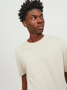 Jack & Jones Jack & Jones Bradley pánske béžové tričko