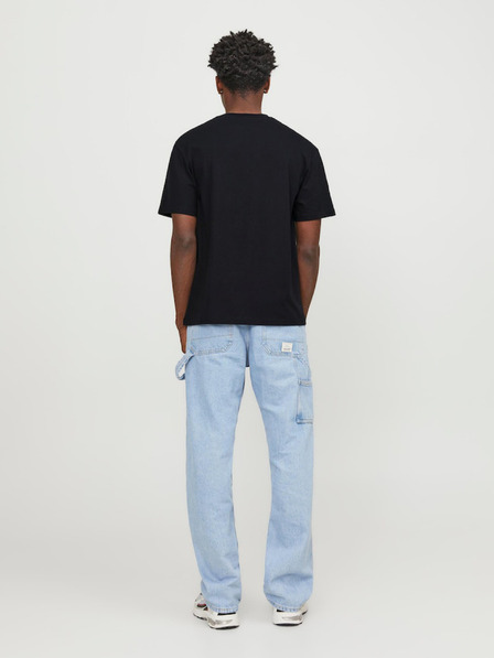 Jack & Jones Čierna pánska košeľa Jack & Jones Vesterbro