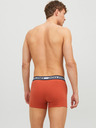 Jack & Jones Súprava troch pánskych boxeriek Jack & Jones v modrej a oranžovej farbe