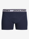 Jack & Jones Súprava troch pánskych boxeriek Jack & Jones v modrej a oranžovej farbe