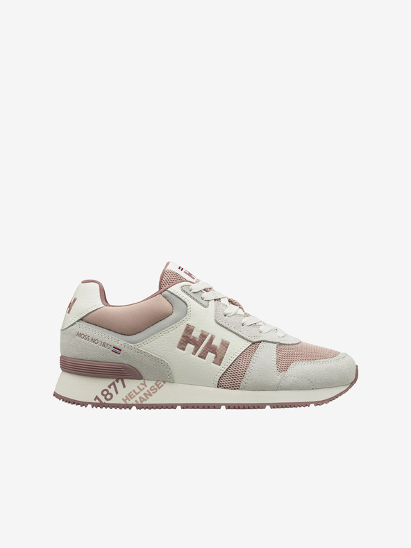 Helly Hansen Sivé a ružové dámske kožené tenisky HELLY HANSEN Anakin 2