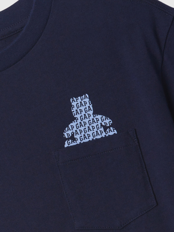 GAP Detské tričko s vreckom GAP
