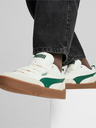 Puma Zeleno-krémové pánske tenisky so semišovými detailmi Puma Park Lifestyle OG