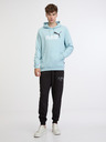 Puma Svetlomodrá pánska mikina Puma ESS+ 2 Col Big Logo Hoodie TR
