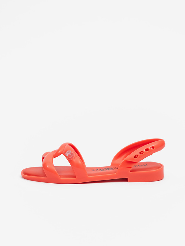 Melissa Koralové dámske sandále Melissa Tube Sandal + Jeremy Scott
