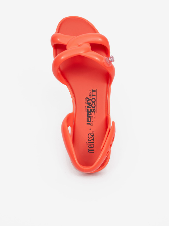 Melissa Koralové dámske sandále Melissa Tube Sandal + Jeremy Scott