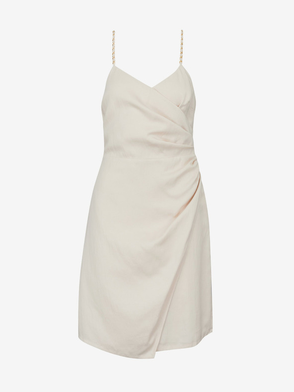 Orsay Béžové dámske krátke šaty ORSAY