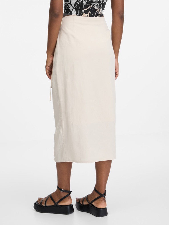 Orsay Béžová dámska sukňa ORSAY