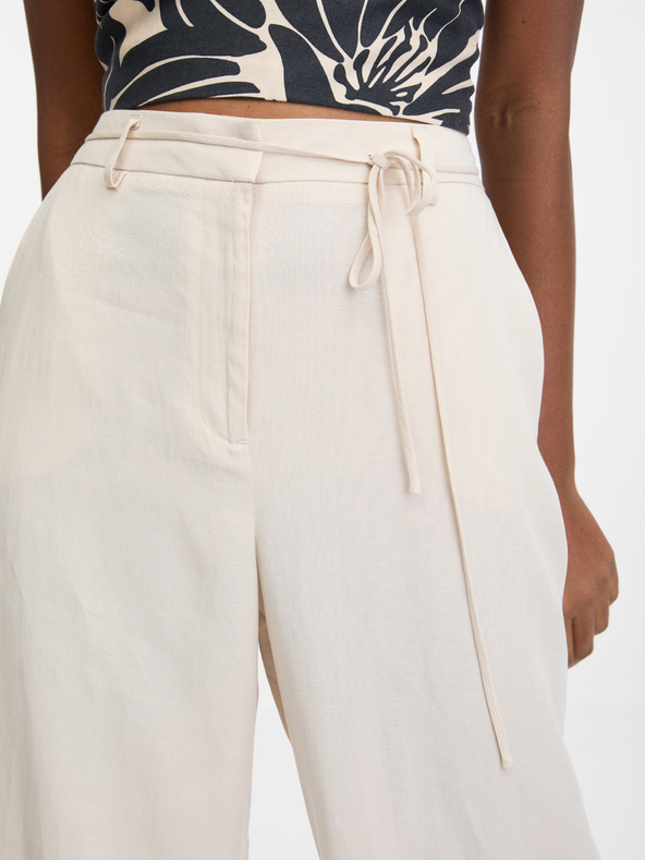 Orsay Béžové dámske nohavice ORSAY