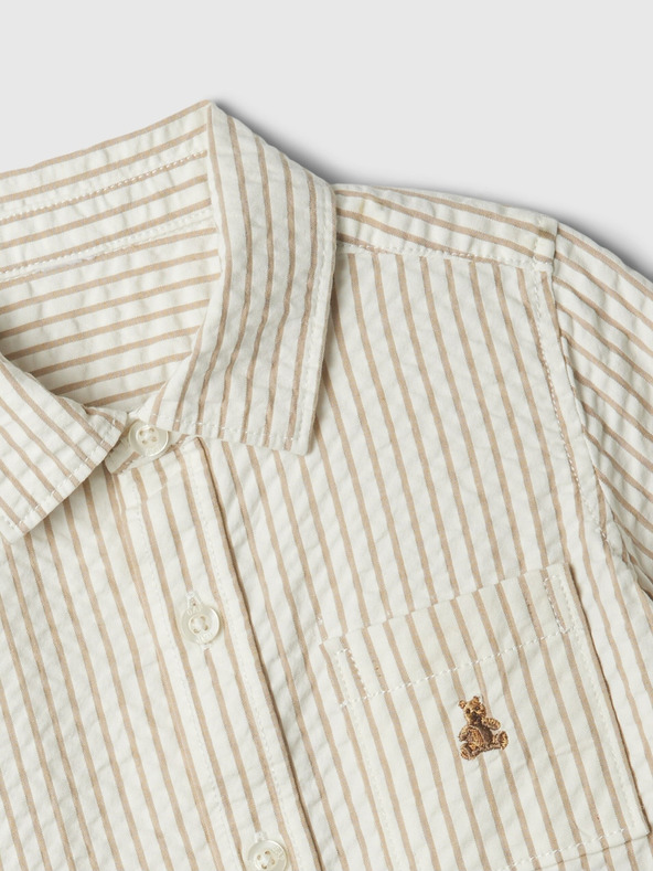 GAP Baby pruhovaná košeľa GAP