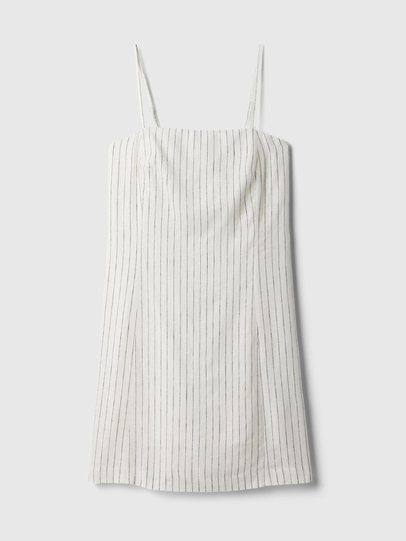 GAP Lněné mini šaty GAP