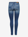 ONLY Modré dámske skinny fit džínsy ONLY Forever
