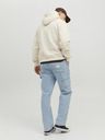 Jack & Jones Svetlomodré pánske džínsy rovného strihu Jack & Jones Eddie