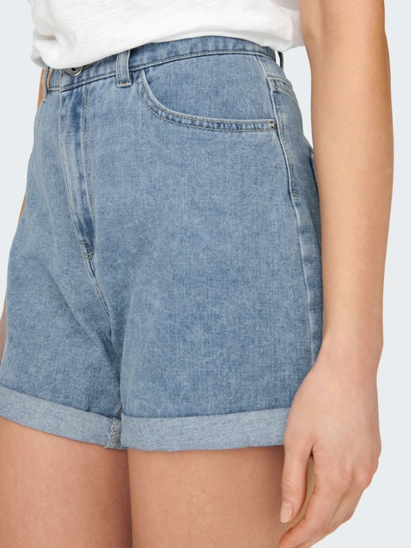 ONLY Svetlomodré dámske džínsové šortky ONLY Vega