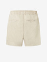 Pepe Jeans Béžové pánske plátenné šortky Pepe Jeans