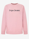 Pepe Jeans Ružová pánska mikina Pepe Jeans