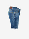 Pepe Jeans Modré pánske džínsové šortky Pepe Jeans