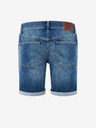Pepe Jeans Modré pánske džínsové šortky Pepe Jeans