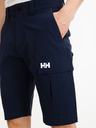 Helly Hansen Tmavomodré pánske outdoorové šortky HELLY HANSEN HH Quick-Dry Cargo Shorts
