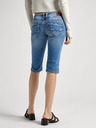Pepe Jeans Modré dámske šortky Pepe Jeans
