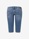 Pepe Jeans Modré dámske šortky Pepe Jeans