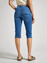 Pepe Jeans Modré dámske šortky Pepe Jeans