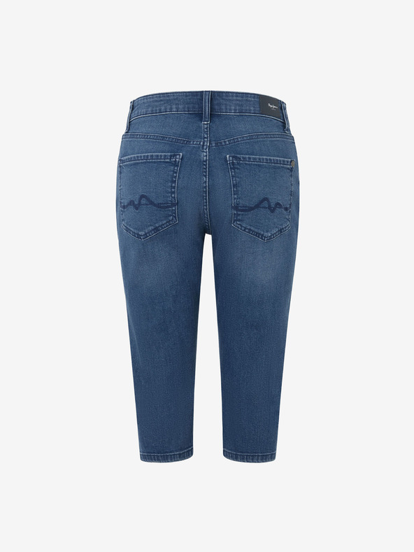 Pepe Jeans Modré dámske šortky Pepe Jeans