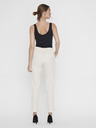 Vero Moda Krémové dámske nohavice Vero Moda Maya