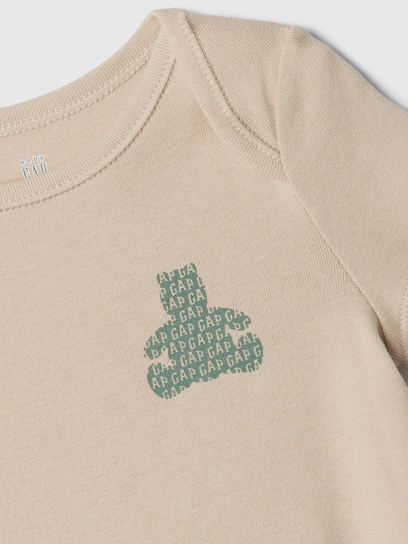 GAP Baby body s medvedíkom GAP