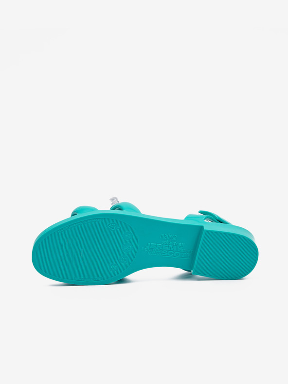 Melissa Tyrkysové dámske sandále Melissa Tube Sandal + Jeremy Scott
