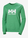 Helly Hansen Zelená Dámska mikina HELLY HANSEN HH Logo Crew Sweat 2.0